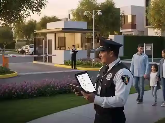 Director de seguridad evaluando propuestas de empresas de seguridad especializada