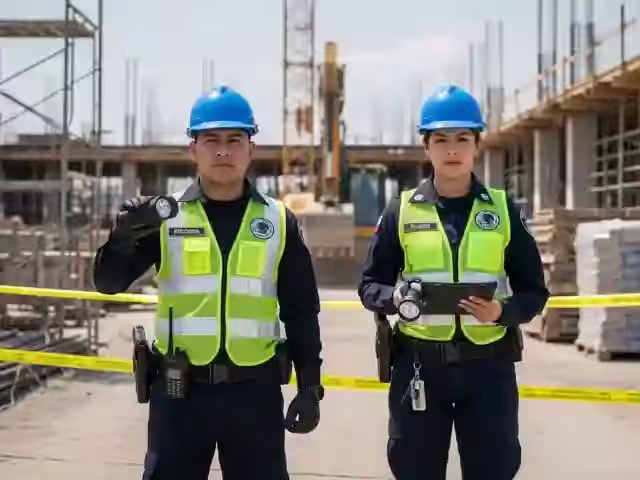 Custodia profesional de materiales de alto valor en construcción