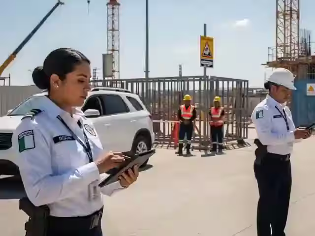 Vigilancia nocturna de obras en construcción CDMX