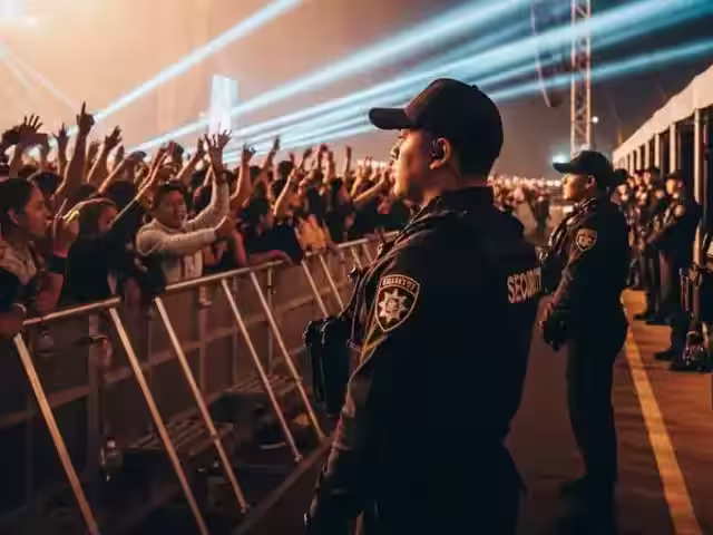 Personal certificado SSC para eventos empresariales