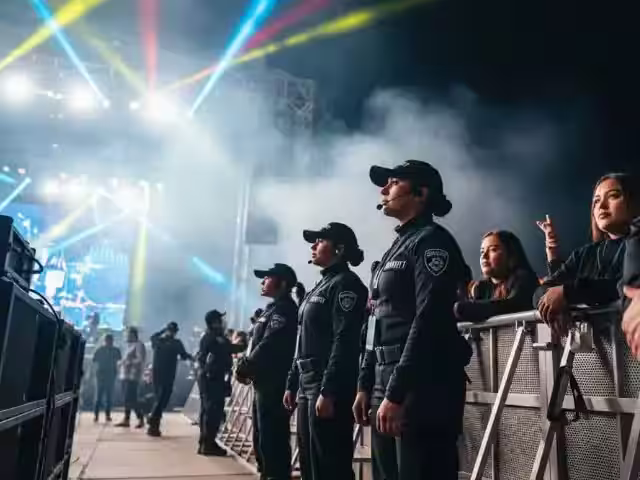 Protección VIP y áreas exclusivas en eventos premium