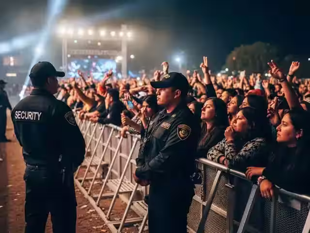 Seguridad profesional en un evento masivo: experiencia y escala