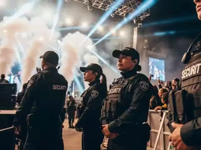 Seguridad profesional en convenciones, congresos y ferias