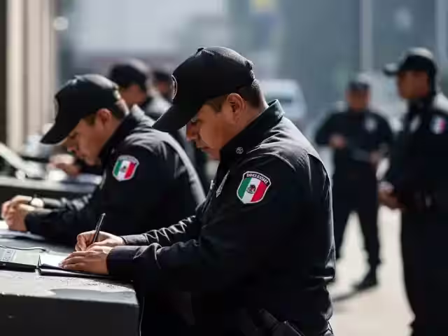 Guardias intramuros certificados SSC en condominio CDMX