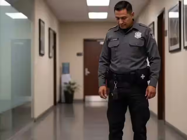 Guardia de vigilancia en almacén industrial CDMX ORIGINS