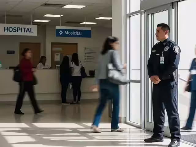 Patrullaje y rondines en instalaciones hospitalarias 24/7