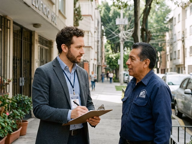 Visita domiciliaria para verificación de residencia de candidatos