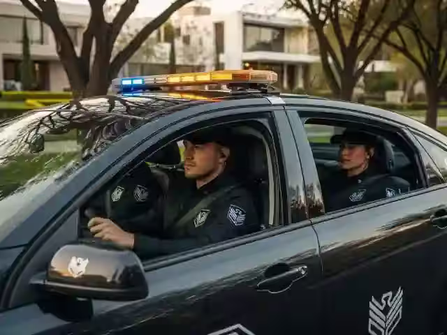 Patrullaje en fraccionamiento residencial premium con reporte digital