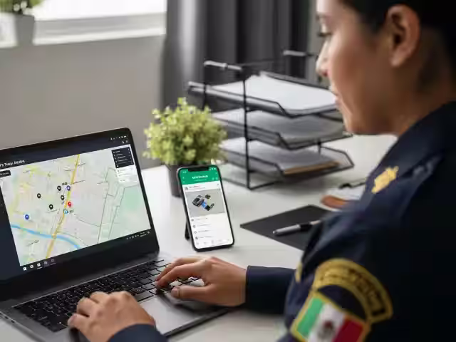 Rastreo GPS satelital en tiempo real para flotillas vehiculares CDMX