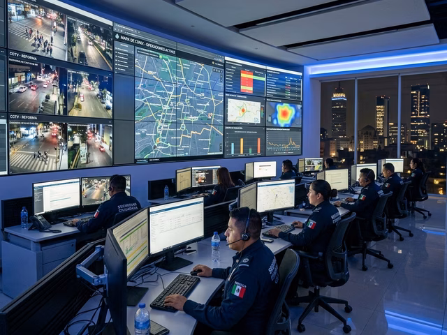 Central de monitoreo CCTV 24/7 con operadores certificados en CDMX